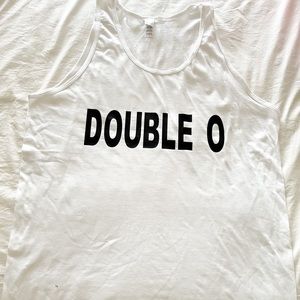 Double O White Tank